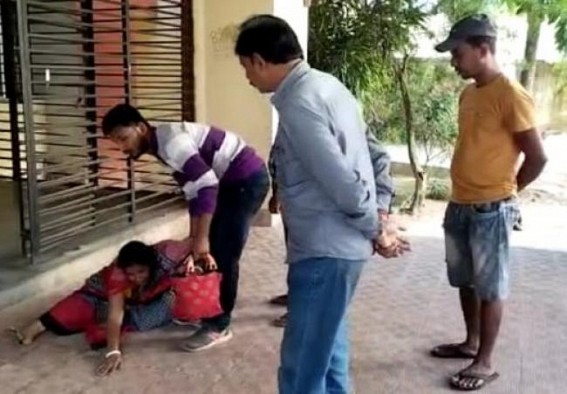 A driver died mysteriously in Jirania : Family alleged murder A driver died mysteriously in Jirania : Family alleged murder